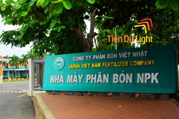 Bảng hiệu nhà máy phân bón đẹp, bền, nổi bật từ xa