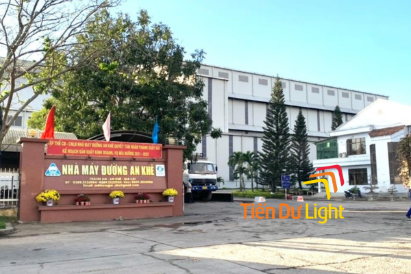 Bảng hiệu nhà máy sản xuất đường đẹp, chuyên nghiệp và bền vững