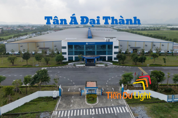 Mẫu bảng hiệu nhà máy sản xuất ống nhựa đẹp, hiện đại