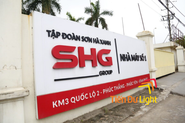 Thi công bảng hiệu nhà máy sản xuất sơn chuyên nghiệp, chuẩn nhận diện