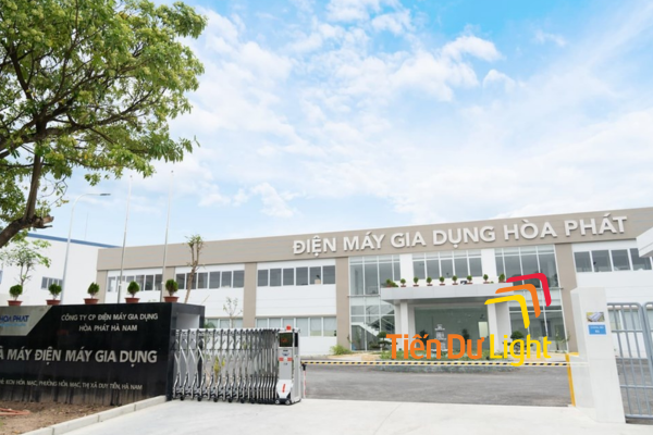 Bảng hiệu nhà máy thiết bị gia dụng đẹp, chuyên nghiệp, tạo ấn tượng