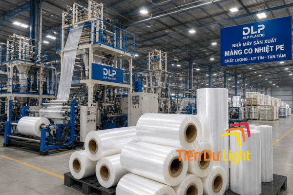 Bảng hiệu nhà máy túi nilon khẳng định thương hiệu từ mặt tiền