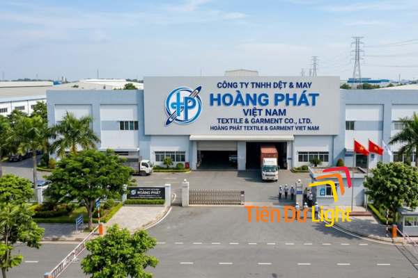 Bảng hiệu nhà máy vải chất lượng, bền đẹp với thời gian