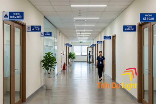 Biển phòng ban nhà máy mica chuyên nghiệp
