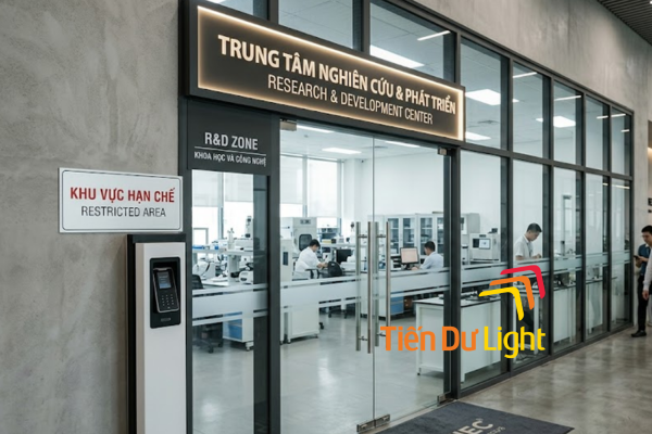 Biển R&D nhà máy là gì? Mẫu thiết kế đẹp và chuyên nghiệp
