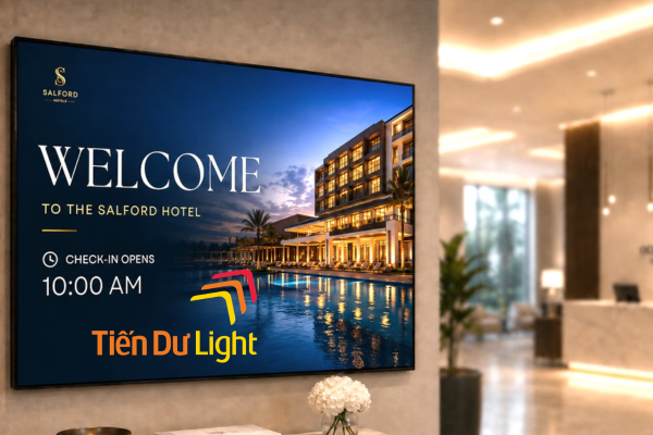 Digital Signage khu nghỉ dưỡng: Kiến tạo trải nghiệm nghỉ dưỡng hiện đại