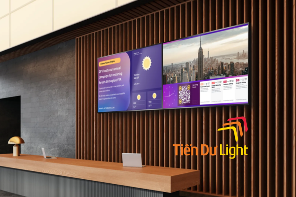 Digital signage resort nâng tầm hình ảnh khu nghỉ dưỡng cao cấp