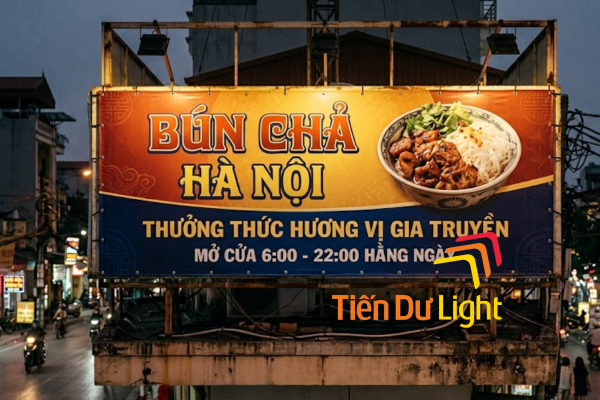 Vì sao biển quảng cáo phát sáng không đồng đều? Nguyên nhân