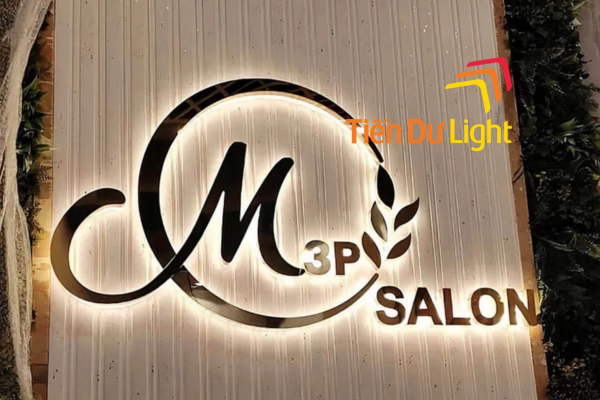 Logo chữ nổi sáng chân đẹp, hiện đại và chuyên nghiệp cho doanh nghiệp