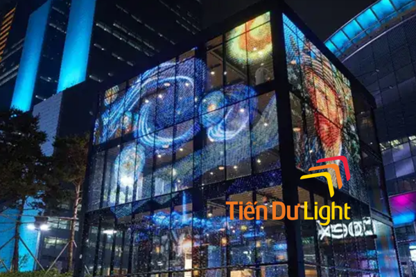 Media Facade TP.HCM: Công nghệ trình diễn ánh sáng mặt tiền