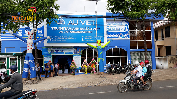 Bảng hiệu trung tâm anh ngữ chuyên nghiệp thu hút học viên hiệu quả
