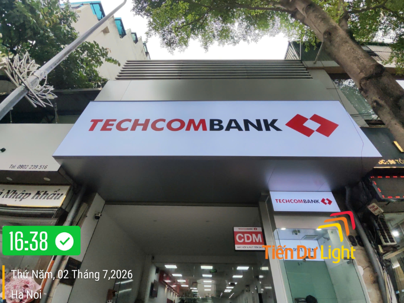 Diện mạo mới của Techcombank Cát Linh sau khi thi công