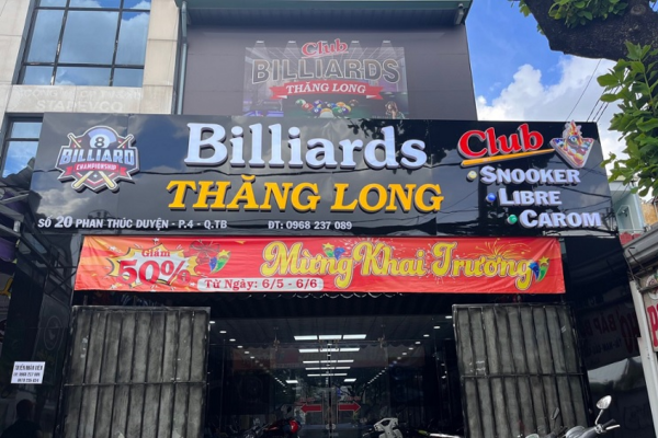 Biển chữ nổi alu gương đẹp