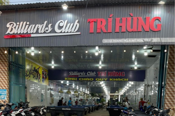 Mẫu bảng hiệu bida đẹp