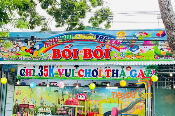 Thiết kế bảng hiệu bắt mắt ấn tượng