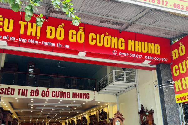 Biển nội thất đẹp nổi bật thu hút khách hàng hiệu quả