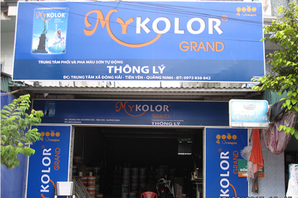 Biển đại lý sơn Mykolor