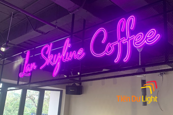 Ứng dụng chữ led uốn