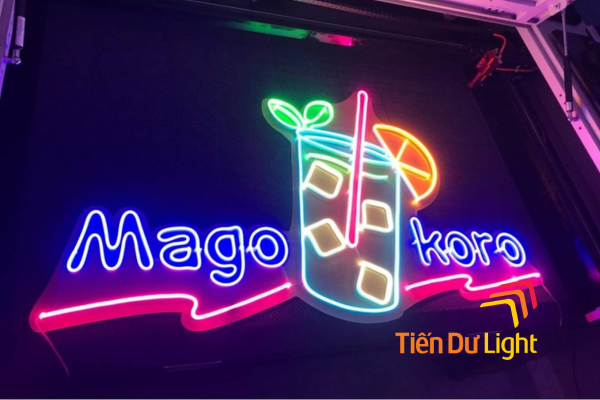 Giá led neon phụ thuộc nhiều yếu tố