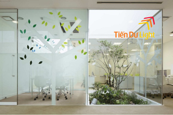 Decal dán kính in họa tiết