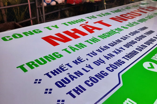 Mẫu bảng hiệu alu dán decal đẹp