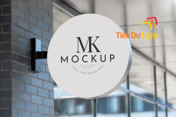 Ưu điểm hộp đèn mica tròn