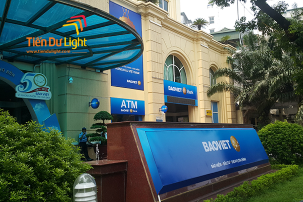 In biển quảng cáo ngoài trời ngân hàng Bảo Việt