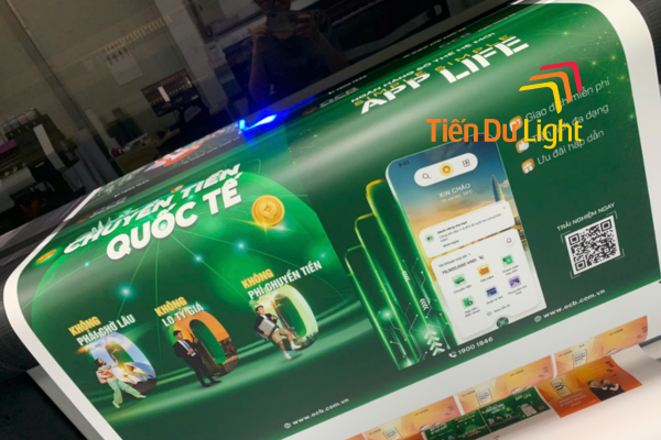 In Uv cho hình ảnh sắc nét bền màu