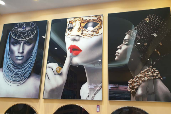 Ứng dụng in Uv trong trang trí