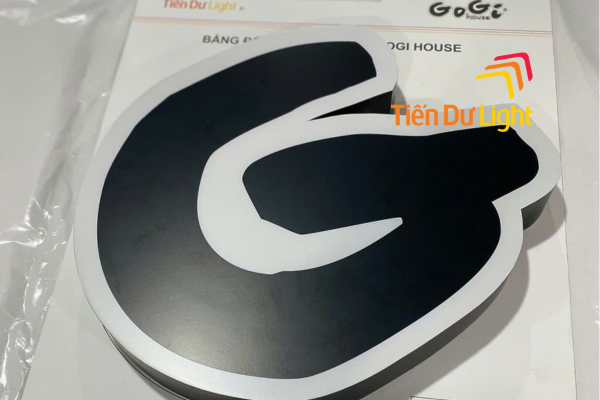 Chữ nổi thương hiệu Gogi