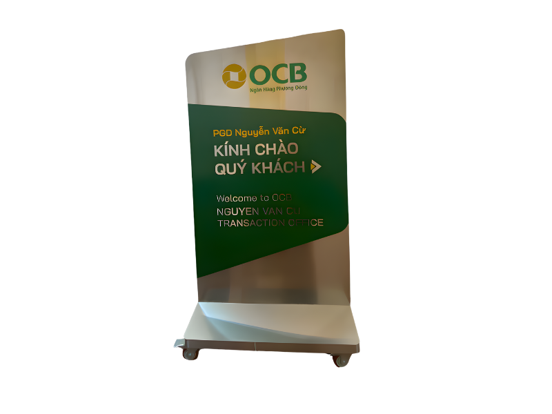 Biển chỉ hướng vào khu vực, tòa nhà