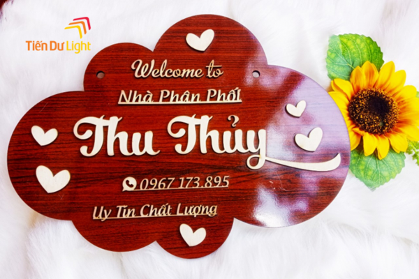 Xu hướng bảng hiệu bằng gỗ ngày càng được ưa chuộng