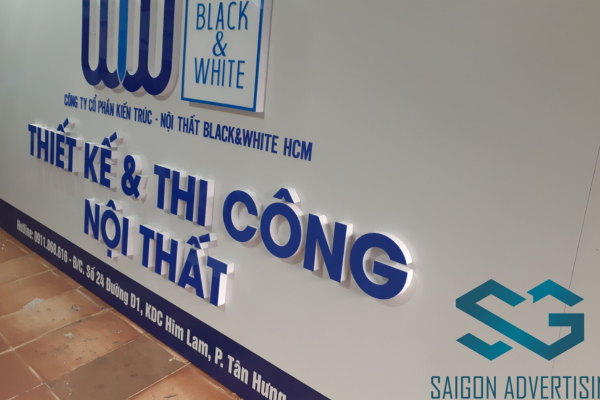 Biển chữ nổi fomex
