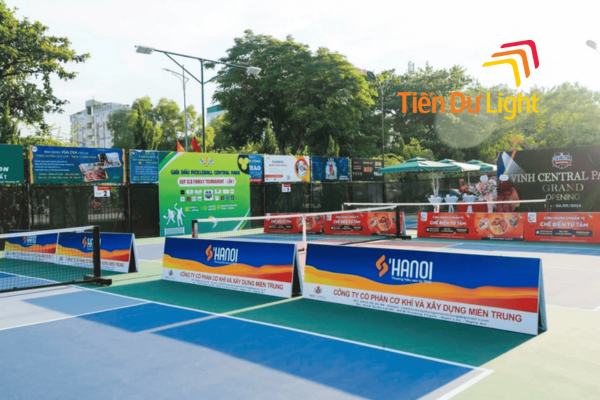 Thiết kế đồng bộ nhận diện sân