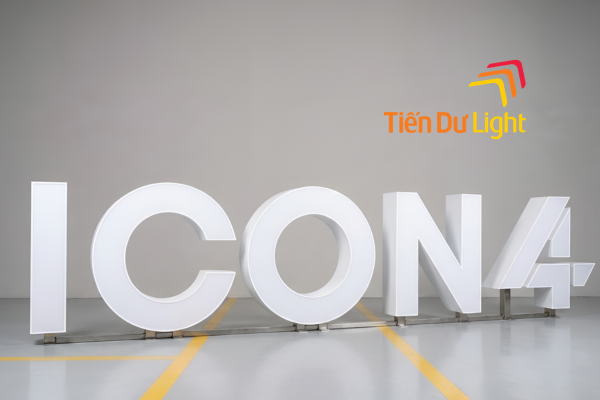 Decal dán chữ nổi