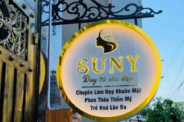 Biển vẫy spa đẹp