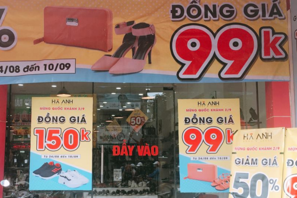 Poster dán kính chương trình khuyến mãi