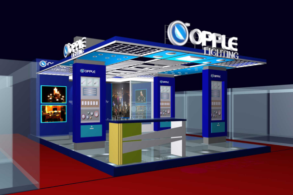 Thi công booth trưng bày: Cách bố trí không gian hiệu quả