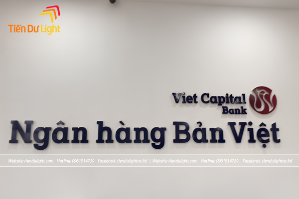 Tiến Dư Light chuyên thi công bảng hiệu chi nhánh công ty