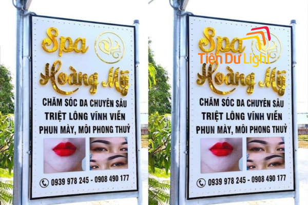 Bảng hiệu đứng spa là gì? Bí quyết thiết kế chuẩn thẩm mỹ