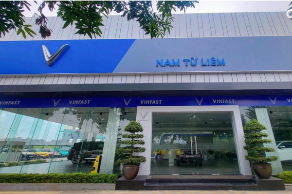 Biển quảng cáo showroom Vinfast