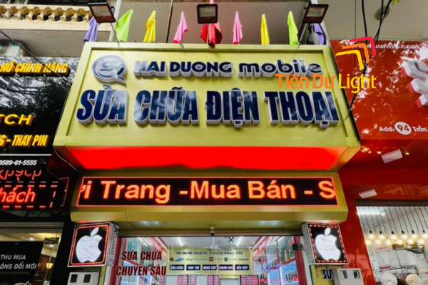 Vì sao nên sử dụng biển LED điện thoại cho cửa hàng kinh doanh?