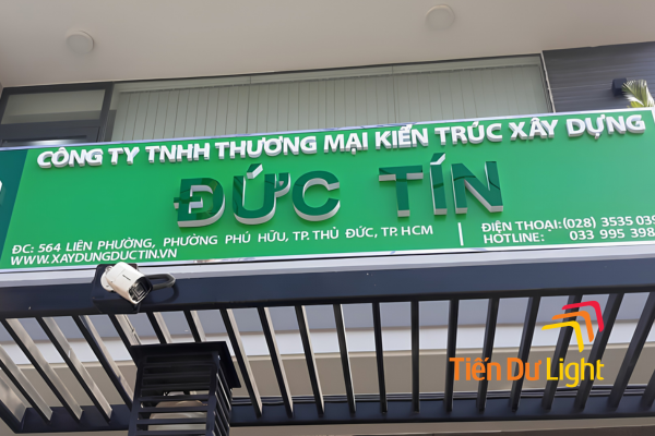 Kinh nghiệm lựa chọn biển quảng cáo công ty xây dựng phù hợp