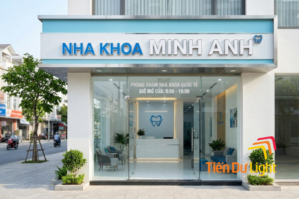 Làm biển quảng cáo nha khoa chuẩn nhận diện, tăng độ uy tín