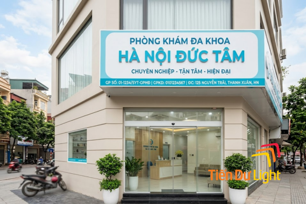 Biển quảng cáo phòng khám: Quy định pháp lý & Các loại biển 