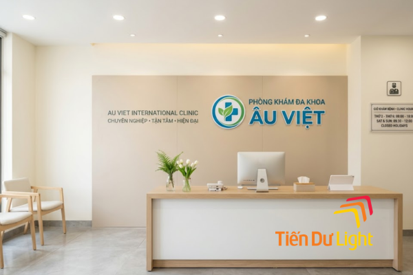 Quầy lễ tân phòng khám
