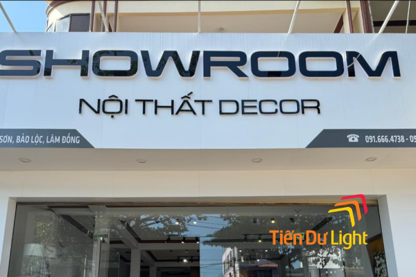 Các mẫu biển quảng cáo showroom nội thất ưa chuộng hiện nay