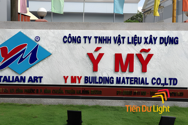 Nội dung cần có trên biển quảng cáo cửa hàng vật liệu xây dựng