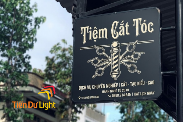 Mẫu biển vẫy salon tóc đẹp