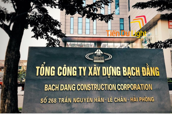 Bảng hiệu chữ nổi công ty xây dựng